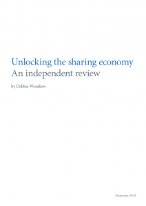 Unlocking the sharing economy: independent review